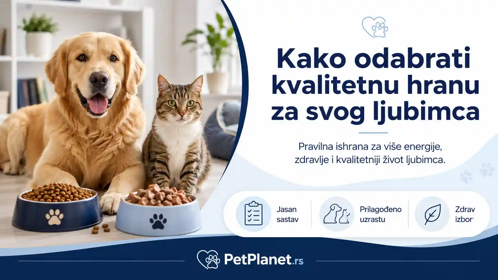 Kako odabrati kvalitetnu hranu za svog ljubimca